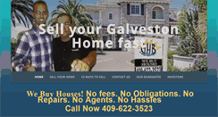 Desktop Screenshot of galvestonhomebuyers.com